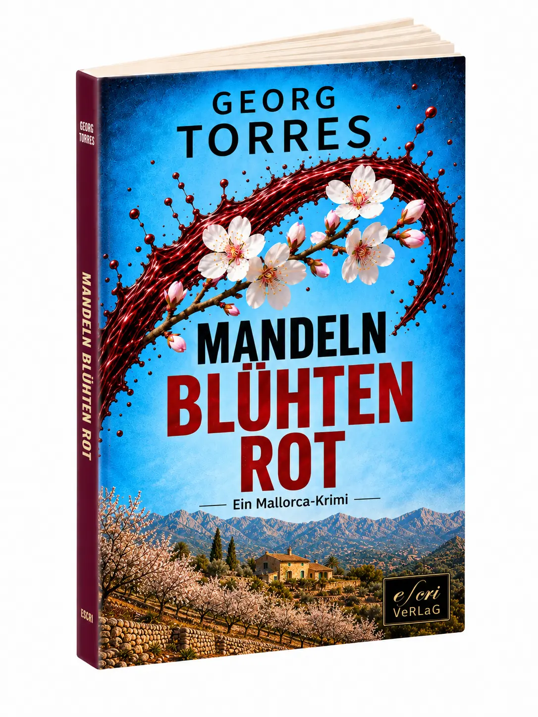 MANDeln BLÜHTEN ROT von Georg Torres